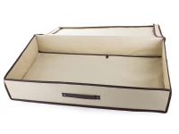 Verk 01341 Organizer do zásuvky na prádlo 80cm x 45cm x 15cm béžová
