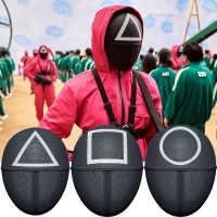 Pronett Karnevalová maska - Squid Game čtverec