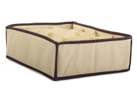 Verk 01615 Organizer do zásuvky na prádlo s 12 přihrádkami béžový