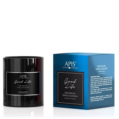 Apis Prírodná sviečka zo sójového vosku Good Life 220 g