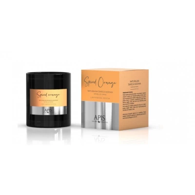 Apis Přírodní svíčka ze sojového vosku Spiced Orange 220 g