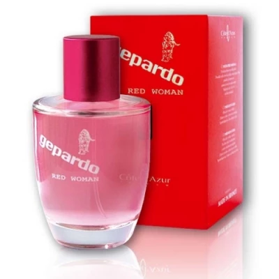 Cote d'Azur Gepardo Red Women eau de parum - Parfémovaná voda 100ml