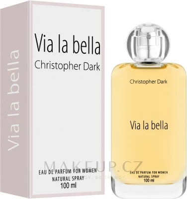 Christopher Dark Via la bella eau de parfém - Parfumovaná voda 100ml