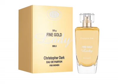 Christopher Dark Fine Gold Lady pre ženy eau de parfém - Parfumovaná voda 100ml