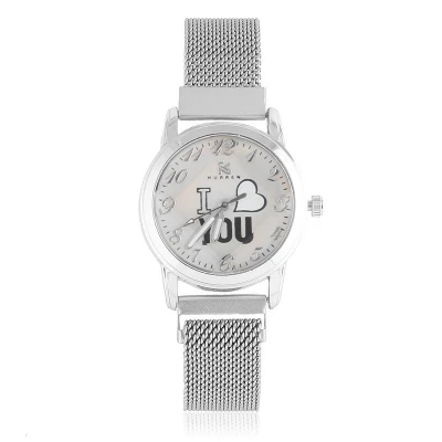 JG Z3090 Dámské magnetické hodinky stříbrné