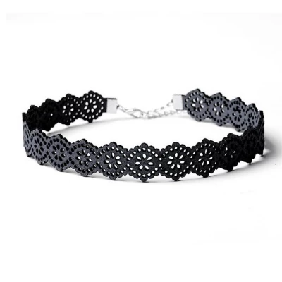 eCa N318 Náhrdelník dámský choker černý