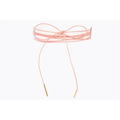 eCa N526R Náhrdelník dámský choker růžový