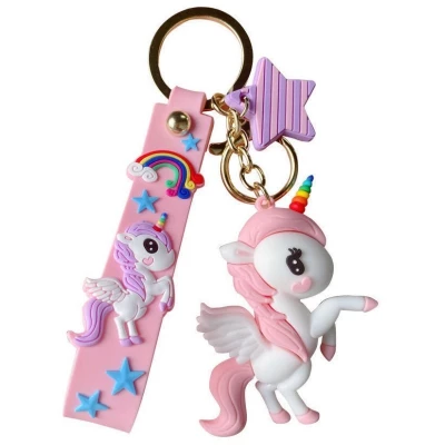 eCa BRL54 Přívěsek na klíče - Unicorn růžový