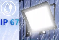 Pronett Solární LED reflektor, IP67, dálkové ovládání, 150W