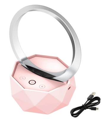 APT ZS45F RGB Bluetooth reproduktor FM radio USB růžový