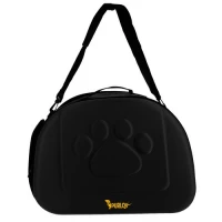 Purlov Prepravná taška pre zvieratá 43x32x27 cm čierna