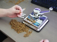 Verk 01648 Páková plnička cigaret stříbrná