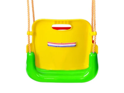 Verk Detská hojdačka plastová 3 v 1 zelená