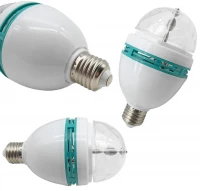 APT ZD7F LED Disko žiarovka E27 3W RGB