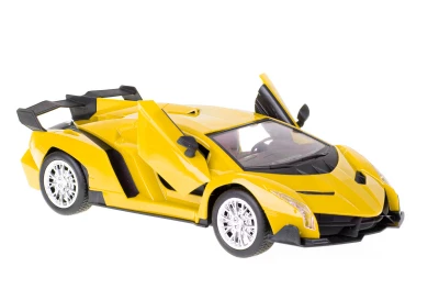 KIK KX6969 RC auto Speed King Winner Racing 3 1:16, žluté