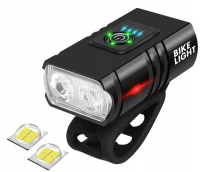 Trizand 18668 Sada LED osvetlenia na bicykel, 4T6, AKU 2 ks