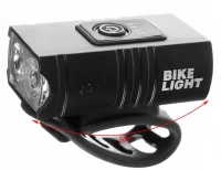Trizand 18668 Sada LED osvetlenia na bicykel, 4T6, AKU 2 ks