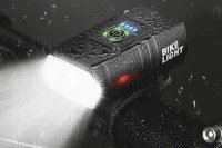 Trizand 18668 Sada LED osvetlenia na bicykel, 4T6, AKU 2 ks
