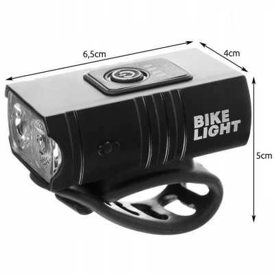 Trizand 18668 Sada LED osvetlenia na bicykel, 4T6, AKU 2 ks