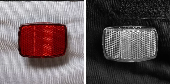 Malatec 14746 Vozík za kolo 3v1 LED černošedý