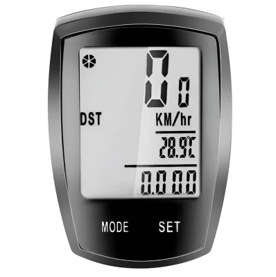 Trizand 18667 Vodeodolný tachometer na bicykel IPX4 čierny