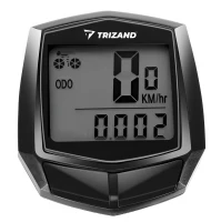 Trizand 18664 Voděodolný tachometr na kolo IPX4 černý