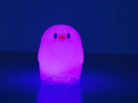 Verk 24068 Noční RGB lampička dotyková tučňák 3 x AAA