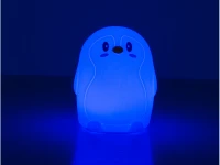 Verk 24068 Noční RGB lampička dotyková tučňák 3 x AAA