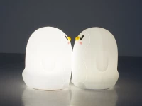 Verk 24068 Noční RGB lampička dotyková tučňák 3 x AAA