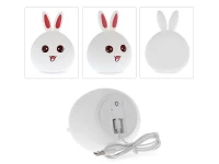 Verk 24072 Noční RGB lampička dotyková králík USB 1200mAh