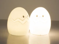 Verk 24074 Noční RGB lampička dotyková vajíčko 3 x AAA
