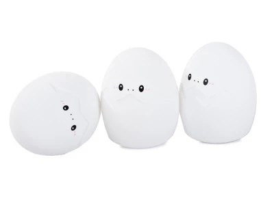 Verk 24074 Noční RGB lampička dotyková vajíčko 3 x AAA