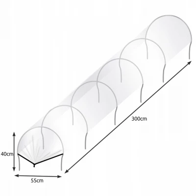 Gardlov 13127 Přenosný fóliovník 300 x 55 x 40 cm