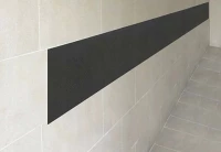 Xtrobb 18915 Ochrana dveří - pás na stěnu 200 x 20 cm černá