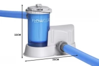 Bestway 58675 Kartušová filtrace Flowclear, 5678l/hod