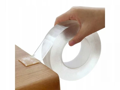 Verk 11304 Oboustranná NANO lepicí páska transparentní 30 mm x 5 m