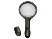 Verk 09056 Lupa s osvětlením 3 x LED 2x 110mm, 5x 28mm