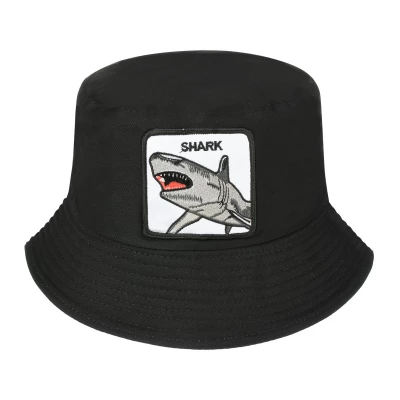 Versoli Univerzální oboustranný klobouk Shark černý