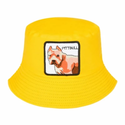 Versoli Univerzálny obojstranný klobúk Pitbull žltý