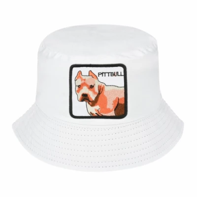Versoli Univerzální oboustranný klobouk Pitbull bílý