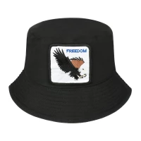 Versoli Univerzální oboustranný klobouk Freedom černý