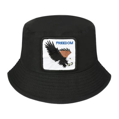 Versoli Univerzální oboustranný klobouk Freedom černý