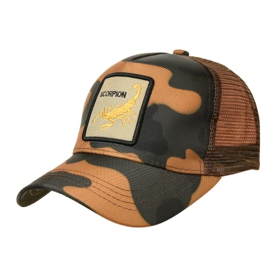 Galla Kšiltovka Unisex Scorpion oranžová