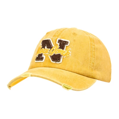 Galla Kšiltovka Vintage Unisex NewYork žlutá