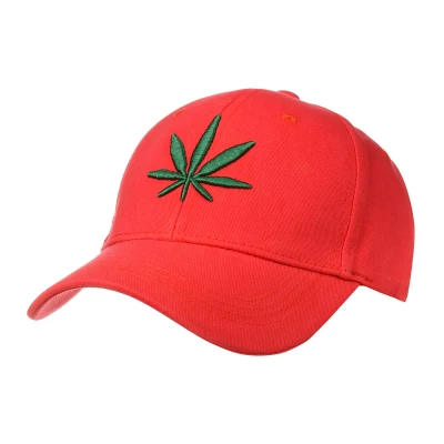 Galla Kšiltovka Unisex s nášivkou červená