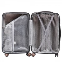 Wings PC190 Cestovní kufr skořepinový 35L vínově červený