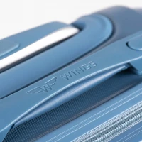 Wings K310 Cestovní kufr skořepinový 62L Azurový