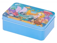 KIK KX5364 Puzzle v plechovej krabičke morská panna 100 ks