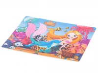 KIK KX5364 Puzzle v plechovej krabičke morská panna 100 ks