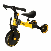 Trike Fix KX5377 Multifunkční dětská tříkolka 3v1 Goodboy - žlutá